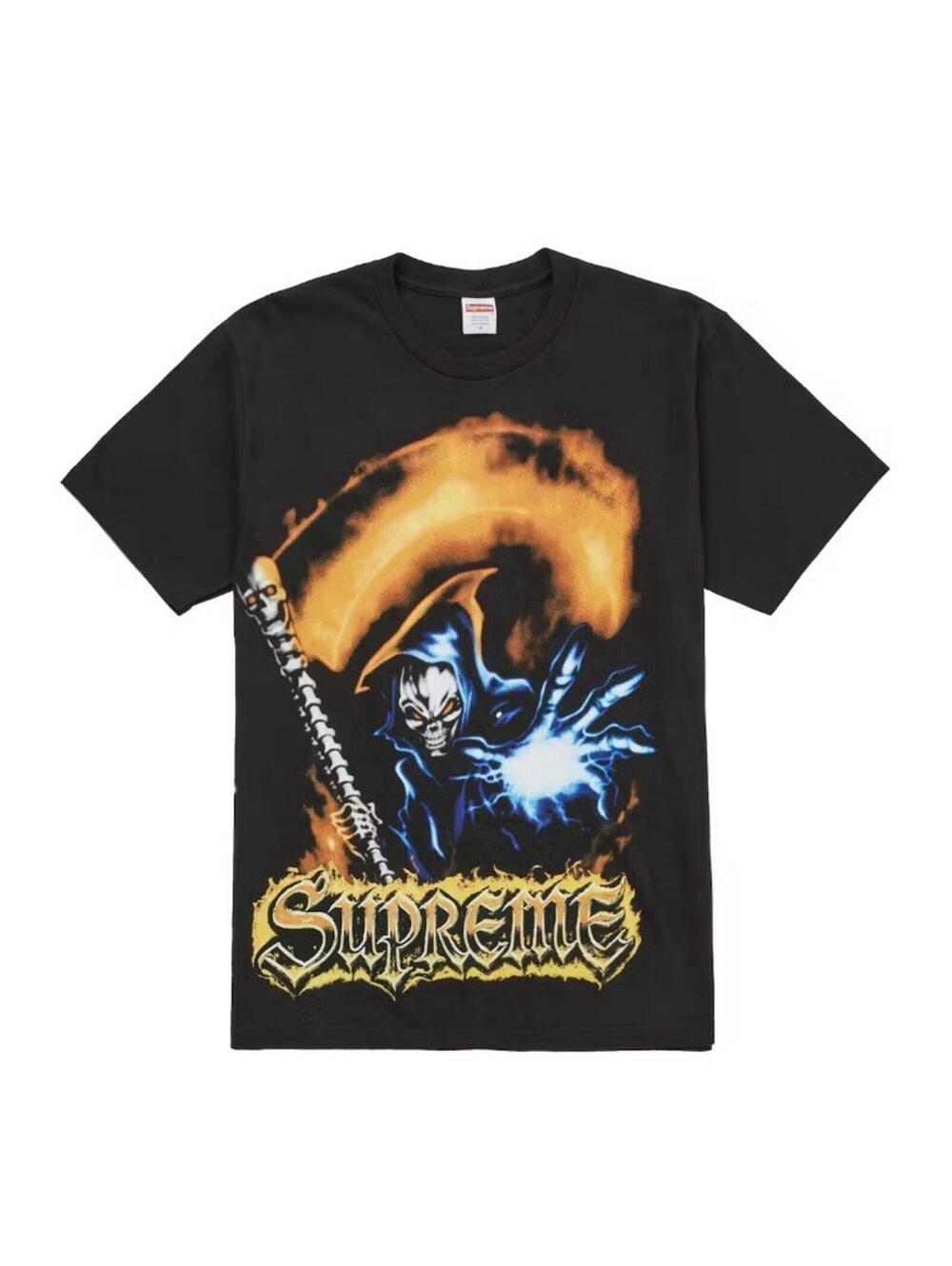 Supreme Grim Reaper Tee BLACK MEDIUM SS26